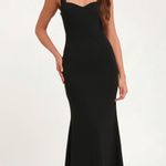 Lulus NWT Black Lulu’s Sweetest Thing Maxi Dress Photo 0