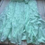 Lulus  Mint Green Garden of Romance Floral Strapless Maxi Dress Photo 10
