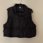Divided  Black Quilted Puffer Vest Size XL Photo 5
