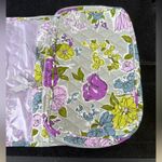 Vera Bradley  Floral Quilted Travel Bag - Purple, Green, Blue Photo 4
