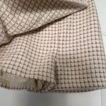 House of Harlow NWT  1960 Houndstooth Cream Tweed Jacket + Skort 2 Piece Set Sz S Photo 6