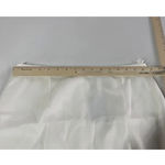 NBD REVOLVE  Skirt Womens Large White Glam Cutout Straight‎ Solid Zip Pencil Mini Photo 9