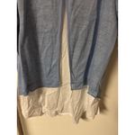 Monroe And Main Blue And White Layered Top With Sequin Star Design Size XL Photo 12