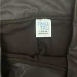 Time And Tru  Brown Faux Suede Leggings NWOT Size large Photo 3