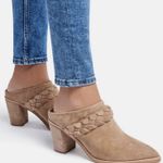 Dolce Vita Serla Braided Pointed Toe Truffle Tan Mules Slip On Pumps Brown Size 6.5 Photo 1