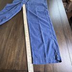 Orvis  Women's Midweight Relaxed Fit Tencel Blend Blue Chambray Pants Size Large Photo 3