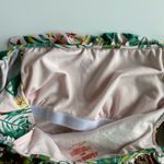 Cabana Del Sol  Off the Shoulder Palm Floral Print One Piece Swimsuit Size Small Photo 4