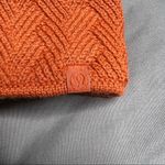Lululemon Chevron Knit Ear Warmer NWT Canyon Orange (One Size) Photo 2