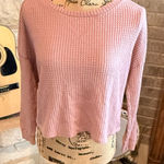 Charlotte Russe  Textured Mauve Long Sleeve Top Photo 0