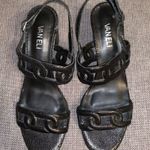 VanEli black heeled Sandals, size 8.5, approx 2 inch chunky heels Photo 6