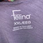 Felina purple woman’s XXL casual short sleeve shirt Photo 4