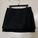 Diane Von Furstenberg NEW!  DVF elley mini bonded lace black skirt size 6 Photo 0