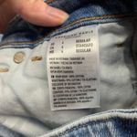 American Eagle American‎ Eagle Mom Jeans Womens Size 4 Distressed Ripped Frayed Hem Denim Blue Photo 7