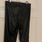 Boutique brand pleather leggings size L Black Size L Photo 3