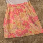 Lilly Pulitzer  Neon Pink One Shoulder Sz M Dress Photo 1