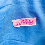 l*space Aqua Teal Blue Dye Silver Chain Crossbody Festival Bag Purse Photo 9