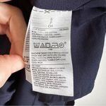 Old Navy Blue Leaf Print Sleeveless Tiered Halter Swing Dress sz Small Photo 7