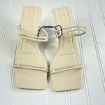 ZARA NWOT VINYL STRAPPY SANDALS Size EU 38 Photo 2