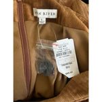 Moon River  Light‎ Brown Ribbed Mini Skirt Photo 2