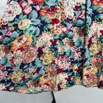 Umgee  floral boho oversized tunic top mini swing dress flowy cotton S flare Photo 5