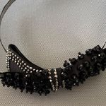 Elegant Black Beaded Headband Photo 0