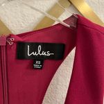 Lulus NWT Shaken Not Stirred Magenta Sleeveless Bodycon Dress XS Photo 5