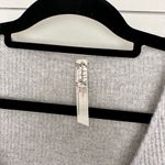 Free People  Women’s Medium Gray Cozy Up With Me Bodysuit Lounge Soft Photo 1