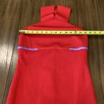 Herve Leger Revolve Herve By Herve Léger High Neck halter Bandage mini Dress red cardinal L Photo 4