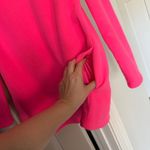 Dudley Stephens Cobble Hill Neon Pink Fleece Long Sleeve Pullover Size M Photo 4