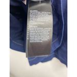 Whistles Maja Chambray Pintuck Top Size 4 Navy Blue Long Sleeve Blue Photo 5