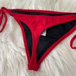 Yandy Sexy Red Thong String Bikini Bottom New W/o Tags Photo 2