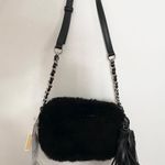 Michael Kors Jet Set Travel Small Genuine Shearling Crossbody Photo 2