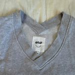 Aerie grey v neck sweatshirt Photo 2