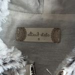 Altar'd State Plush Faux Fur Hooded Vest – Soft Cream Zip Front, Cozy Chic Layering Piece Photo 4
