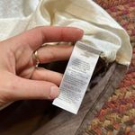 Madewell  BROWN TAN Colorblock Long Sleeve Shirt Photo 2