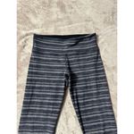 Lululemon Women's Wunder Under Crop III Space Dye Twist Sapphire Blue Size 6 Photo 3