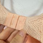 Victoria's Secret Victoria Secret Peach Lace Trim Push Up Bra Womens 36D Lined Demi Underwire Photo 9