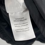 Rachel Parcell Top Size Large Ruched Fitted Mockneck Long Sleeve Black Spandex Photo 11