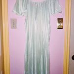 Silk Slip Dress Green Size L Photo 2