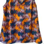 Modcloth ‎ Lions and Tigers sleeveless blouse XS Photo 3