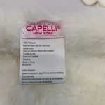Capelli New York Ivory Faux Fur Infinity Scarf & Knit Glove‎ Set Photo 3