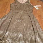 Copper Key gold sequined dress, size Large Photo 0