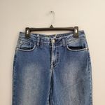 Style & Co Premium Jeweled Blue Boot Cut Jeans Size 6 Photo 2