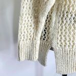 ALLSAINTS NWT All Saints Mesh Metallic Crew Sweater Photo 5