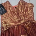 Retrofete Waldorf Dress in Apricot Orange Photo 8