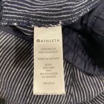 Athleta Size 4 Stripe Bali Linen Trouser Pants Style Photo 4