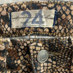 Free People  Two Faced‎ Snakeskin Printed Jeggings Photo 7