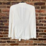 DKNY Donna Karan New York Vintage Ivory 2-Button Blazer Jacket Women's Size 6 Photo 4