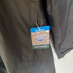 Columbia  Women’s 1XL Charcoal Lightweight Raincoat Switchback Lined Long Jacket Photo 2