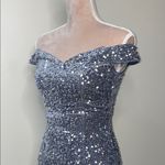 Gray Embellished Off Photo 8